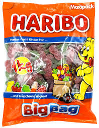 Haribo Happy Cherries Fizzy 1Kg bag