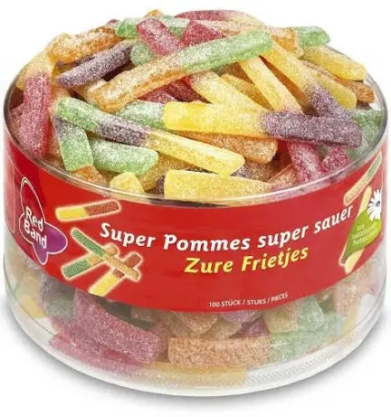 Red Band Super Sour Bricks 1.2Kg