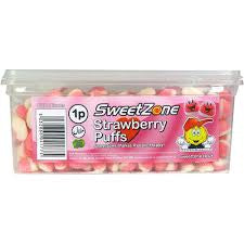 SweetZone Strawberry Puffs 800g