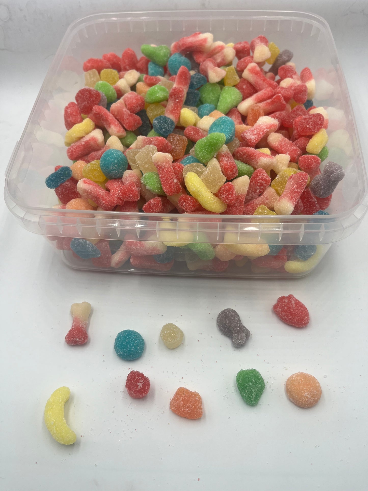 Mini Mix Sour Jellies 1kg bag
