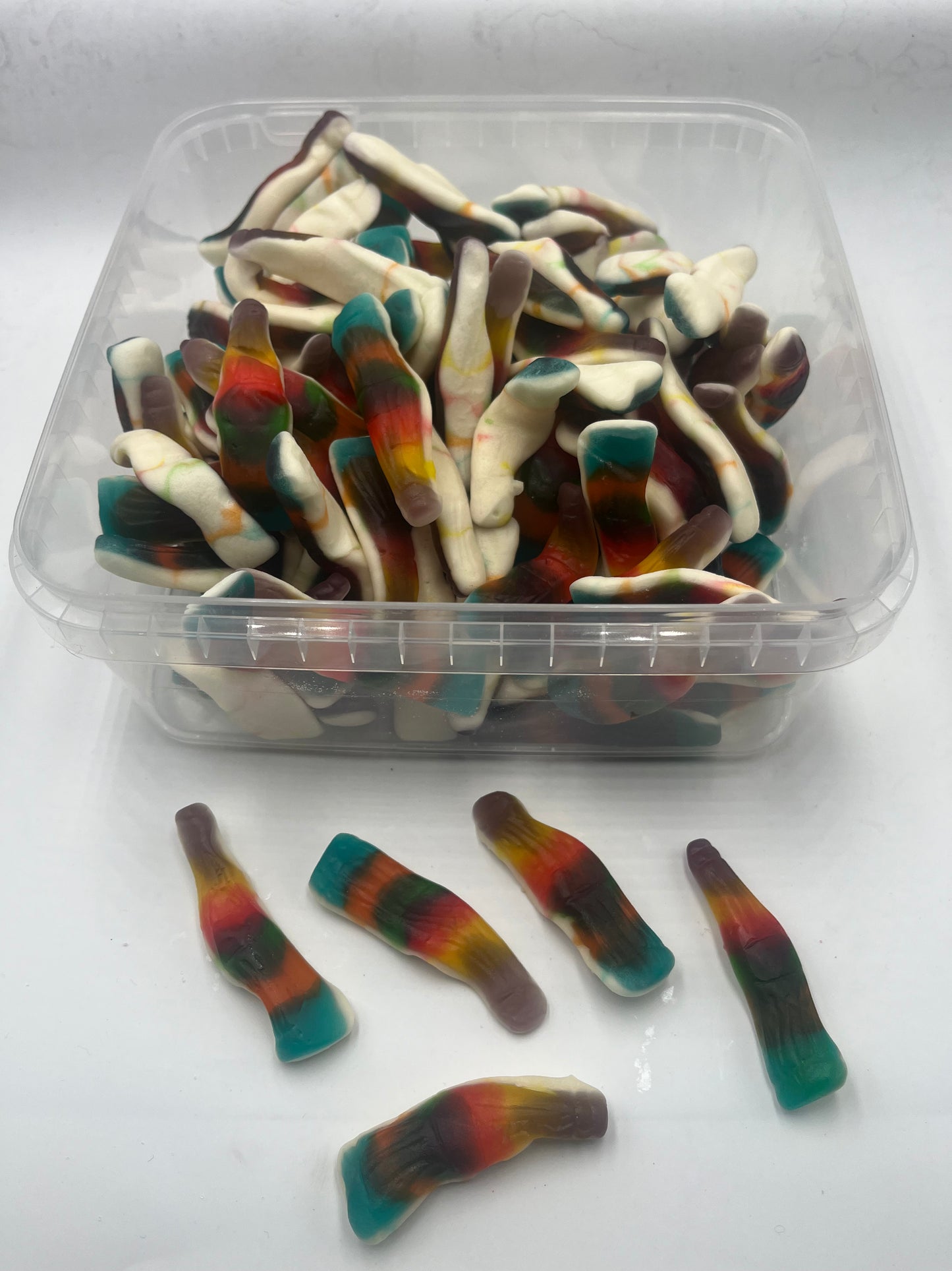 Jelly rainbow bottles 1 Kg bag