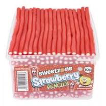 Sweetzone Fizzy Strawberry Pencils