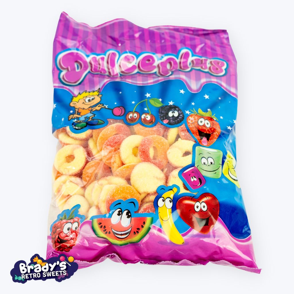 Peach Rings 1kg bag