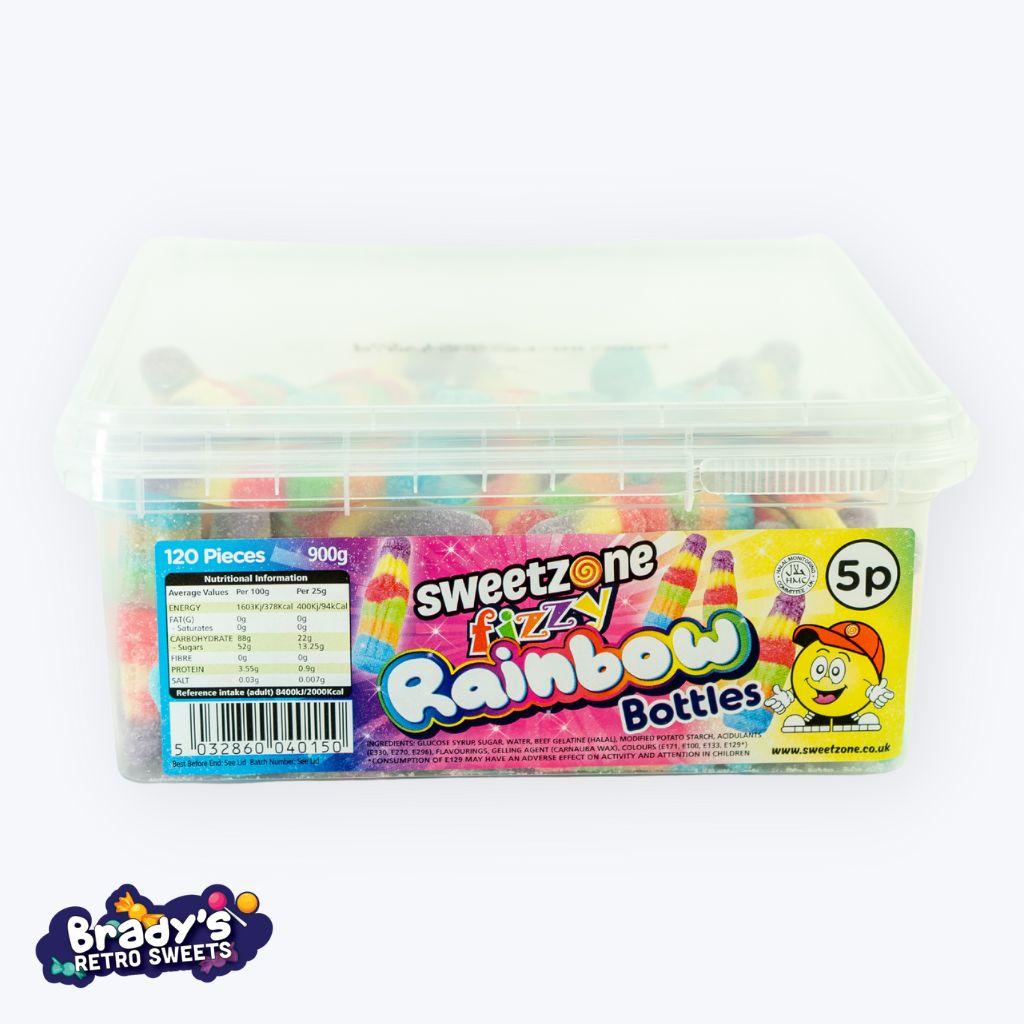 Rainbow Bottles 1kg Bag