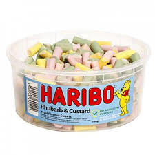 Haribo Rhubard & Custard 810g