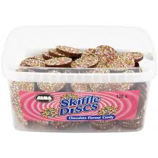 Chocolate Skiffle Disks 600g