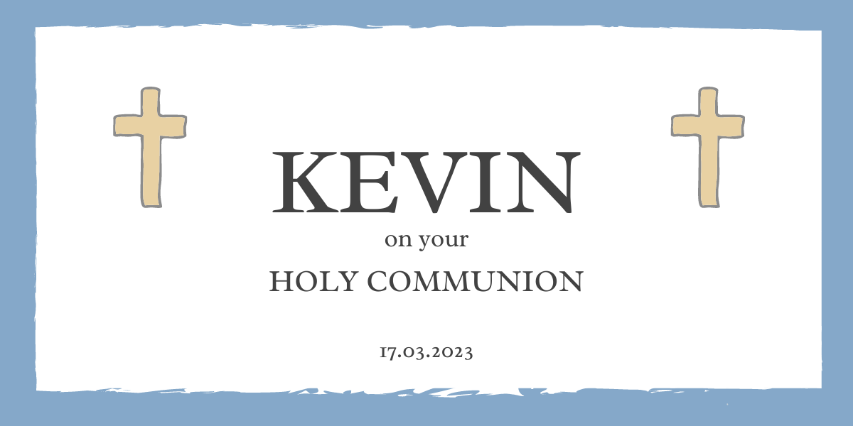 Communion | Personalised Sweet Pouch