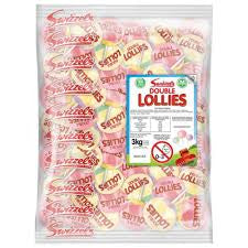 Swizzles Double lollies 3Kg bag