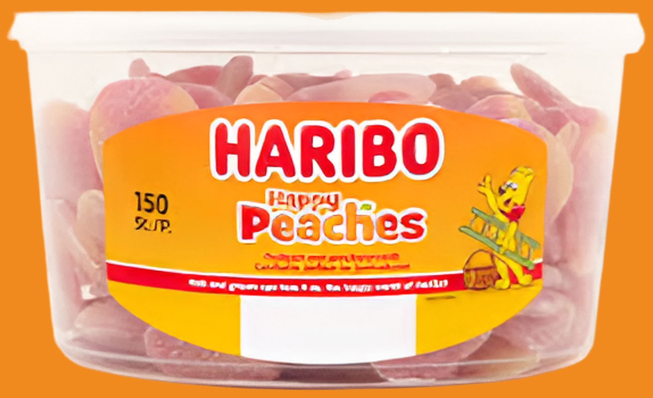 Haribo Happy Peaches 1.35kg
