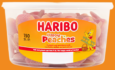 Haribo Happy Peaches 1.35kg