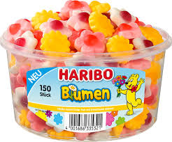 Haribo Fruit Flowers 1.02 Kg