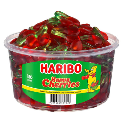 Haribo Happy Cherries 1.2Kg (150pcs)