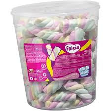 Frisia Rainbow Twister Marshmallows (300pcs)