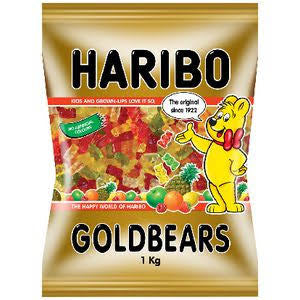 Haribo Gold Bears 1Kg bag