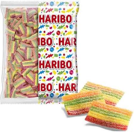 Haribo Rainbow Belts 1Kg bag