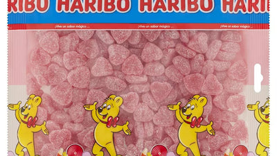 Haribo Raspberry Hearts 1Kg bag