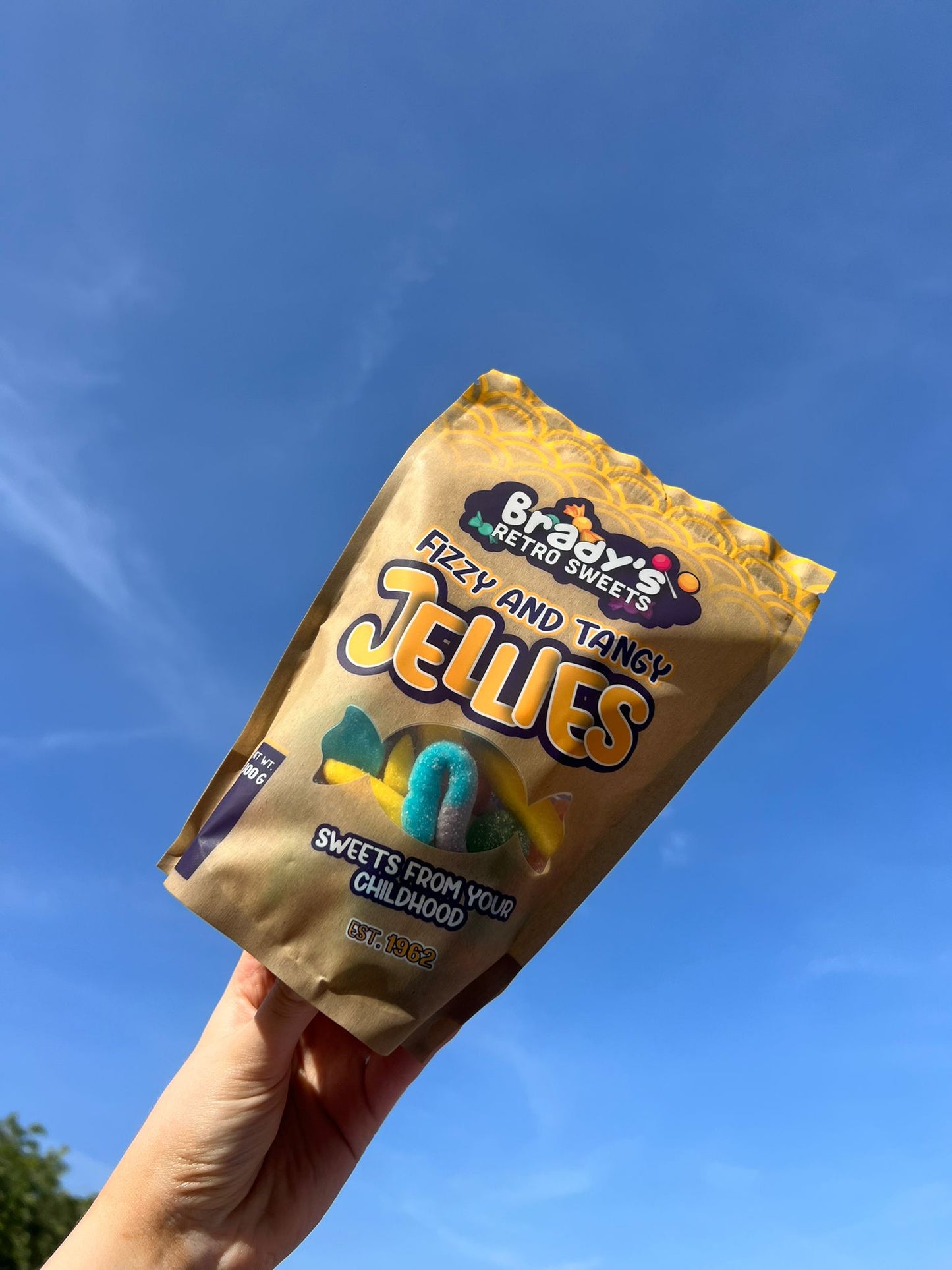 Brady’s Retro Sweets Fizzy & Tangy bag 300g