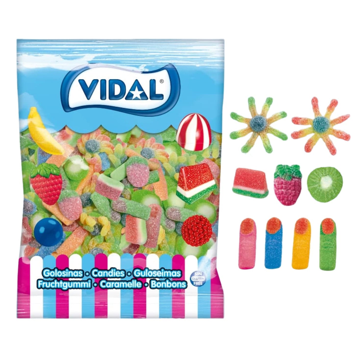 Vidal Fizzy 1Kg mix