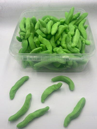 Green fizzy bananas 1Kg bag